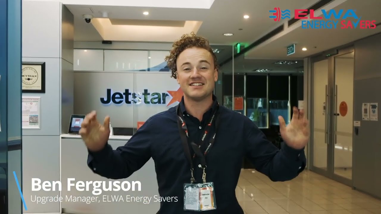 Ben Ferguson presenting inside a commercial project environment